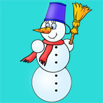 Online puzzle logic snowman