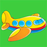 Online easy puzzle game airplane
