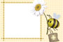 Funny photo frame editing online bee
