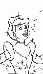 Coloring online Cinderella