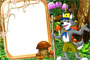 Cute photo frame editing online Wolf
