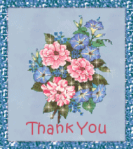 Add Thank You inscription sticker online anime