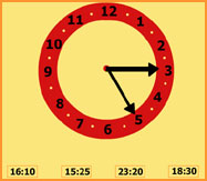 online game for children hours and minutes